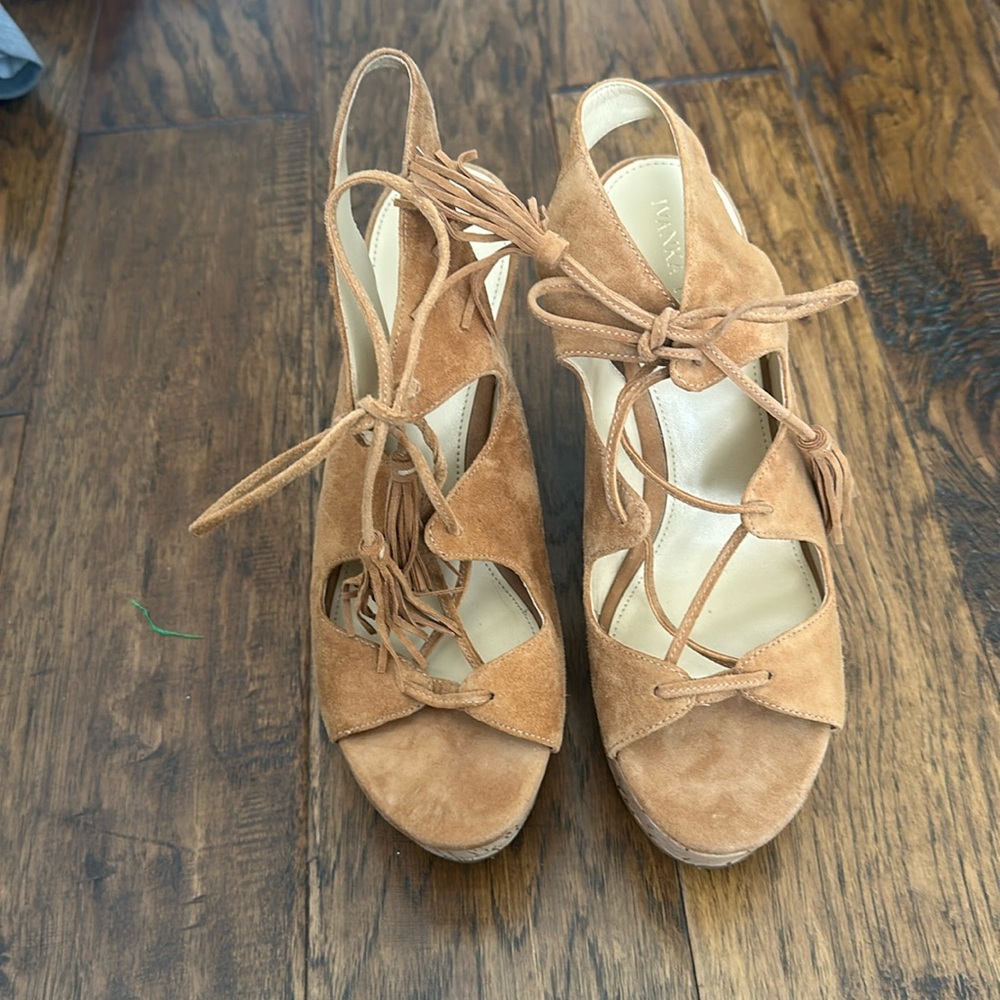 Ivanka Trump Cork Wedges